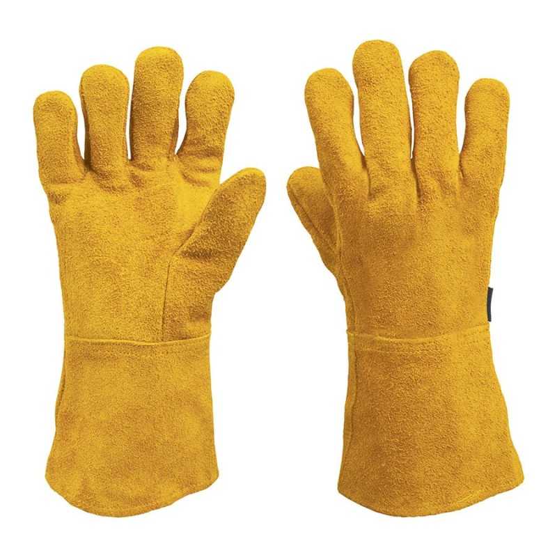 Guantes De Carnaza, Largos, Unitalla, Truper TRUP-14242 TRUPER