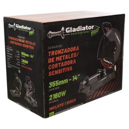 Cortadora De Metales 14" 2,160 W Gladiator CS 814/5/120 SYN-CS8145120 GLADIATOR