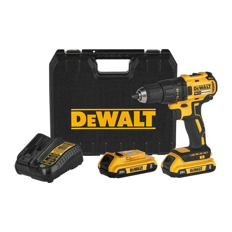 Taladro Atornillador de 1/2" 20 V Dewalt DCD7771D2-B3 DWDCD7771D2-B3 DEWALT