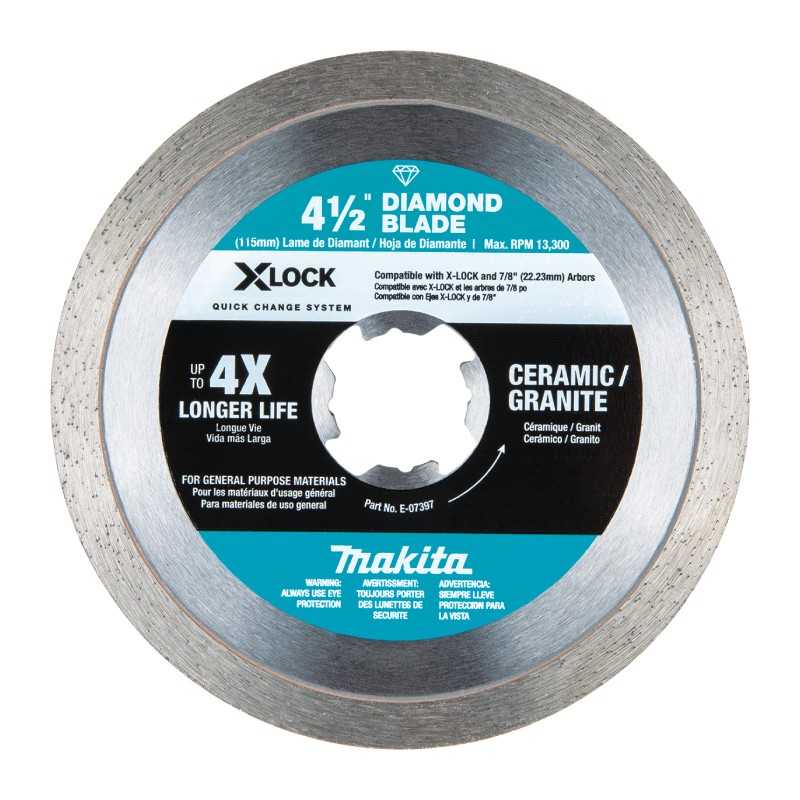 Disco De Diamante Rin Continuo 4-1/2"X7/8"MAKITA E07397 E07397 MAKITA ACCESORIOS