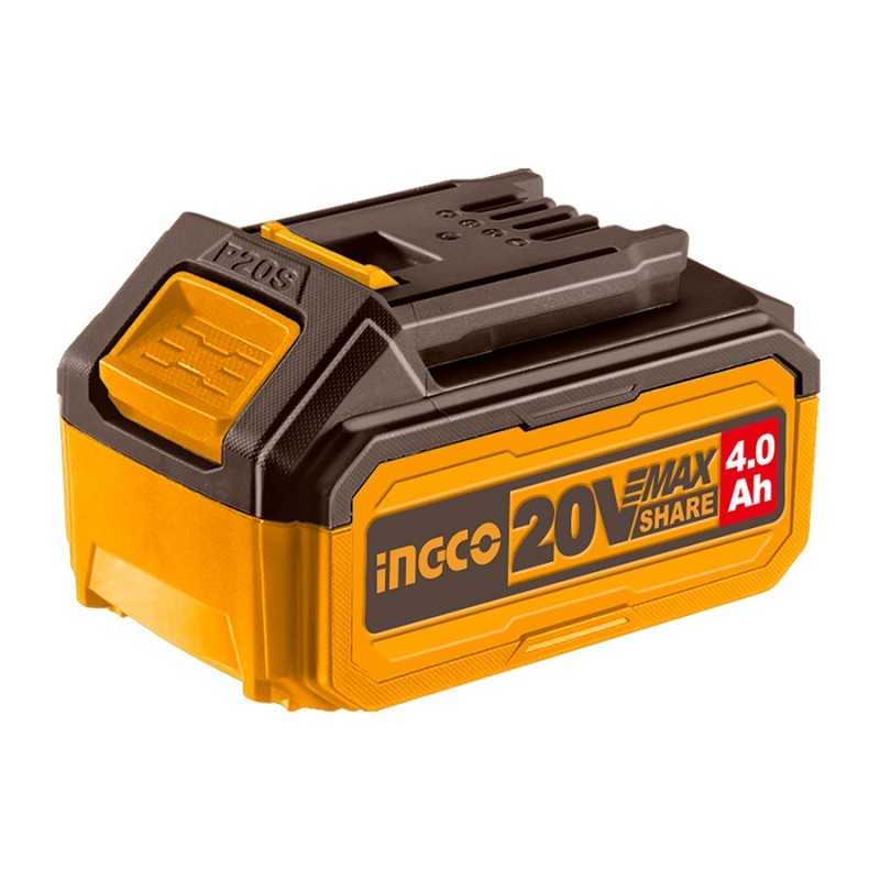 Batería 20 V 4.0 Ah Lithium-ion INGCO FBLI20021 IG-FBLI20021 INGCO