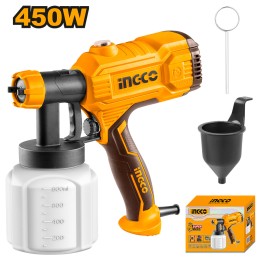 Pistola para pintar 550 ml/min 450 W 0.1-0.2 bar INGCO USPG3508 IG-USPG3508 INGCO