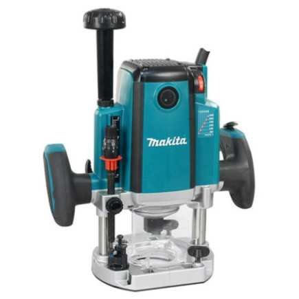 Router 1/2" y 1/4" 2,100 W 9,000-22,000 rpm MAKITA RP2301FC