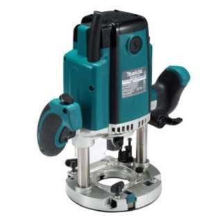 Router 1/2" y 1/4" 2,100 W 9,000-22,000 rpm MAKITA RP2301FC