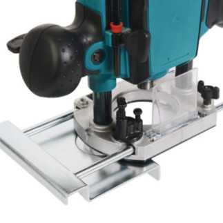 Router 1/4" 900 W 27,000 rpm + guía recta MAKITA RP0900