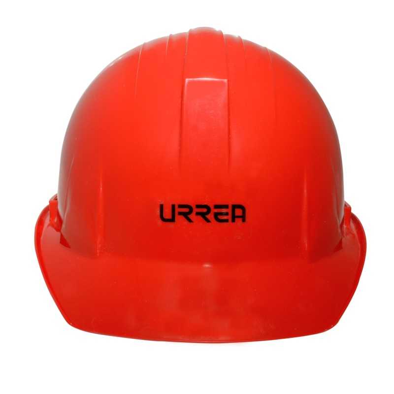 USH02R Casco de seguridad con ajuste de intervalos color rojo Urrea USH02R URREA