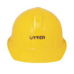 USH01Y Casco de seguridad con ajuste de 4 puntos color amarillo Urrea USH01Y URREA