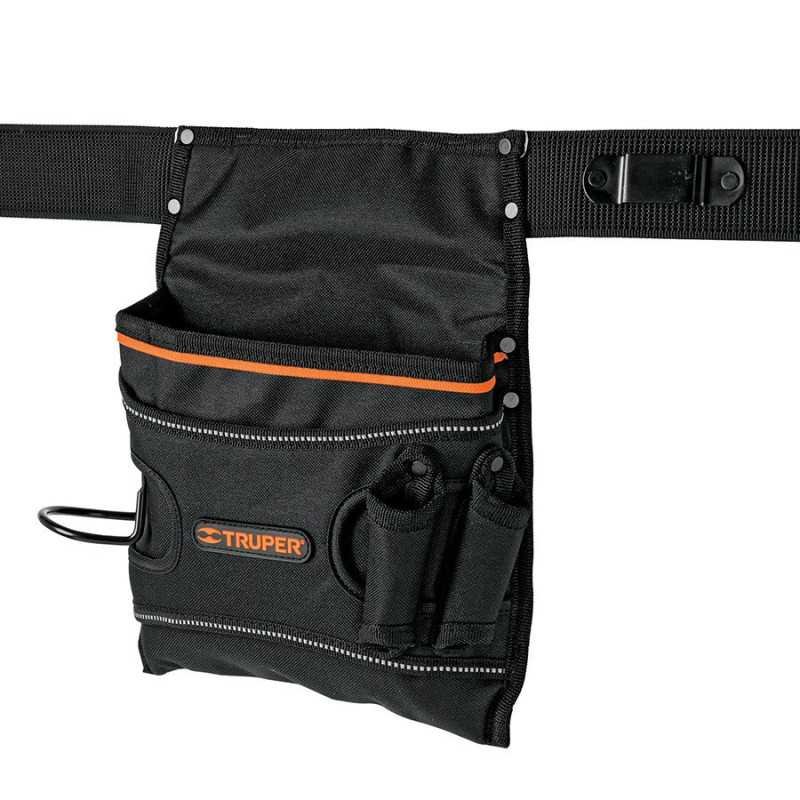 Porta Herramientas De Poliéster, 5 Compartimentos, Truper TRUP-101665