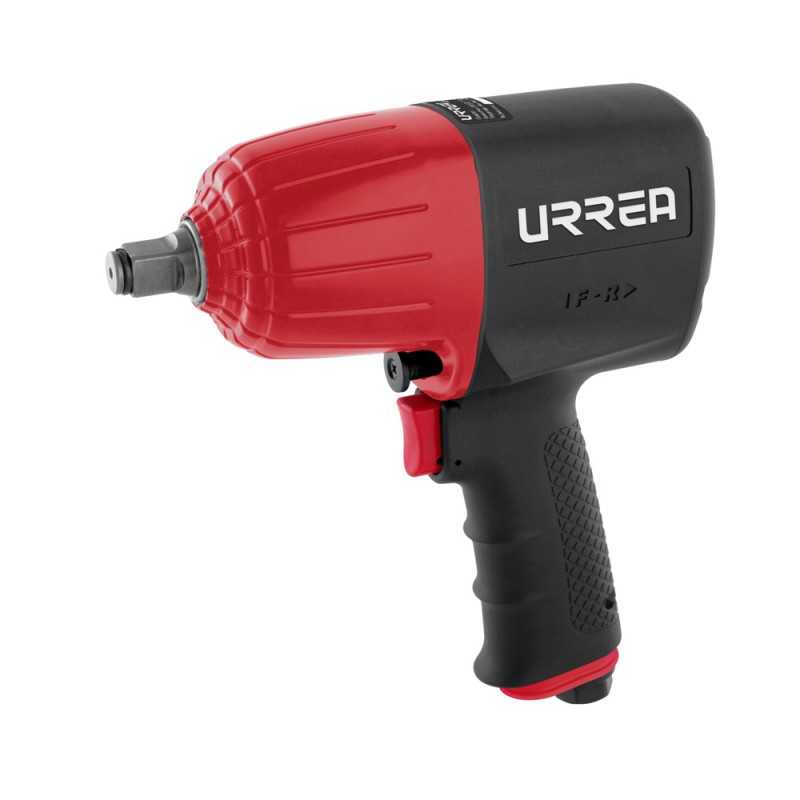 UPX731 Pistola de impacto neumática cuadro de 1/2" 1000 Ft-lb composite sistema twin hammer Urrea UPX731 URREA