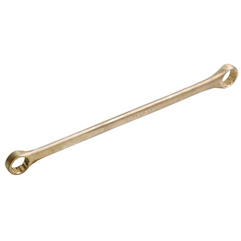 UH1162 Llave de estrías de bronce-aluminio antichispa de 15° en pulgadas 1-7/16" x 1-1/2" Urrea UH1162 URREA