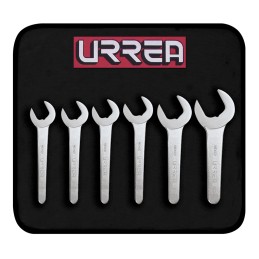 U3500BM Juego de llaves de servicio satinadas métricas 6 piezas Urrea U3500BM URREA