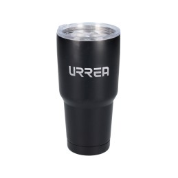 TER85 Termo de acero inoxidable negro de 850 ml Urrea TER85 URREA