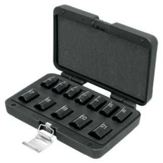 Juego De 12 Dados De Impacto Cuadro 1/2', 6 Puntas Mm