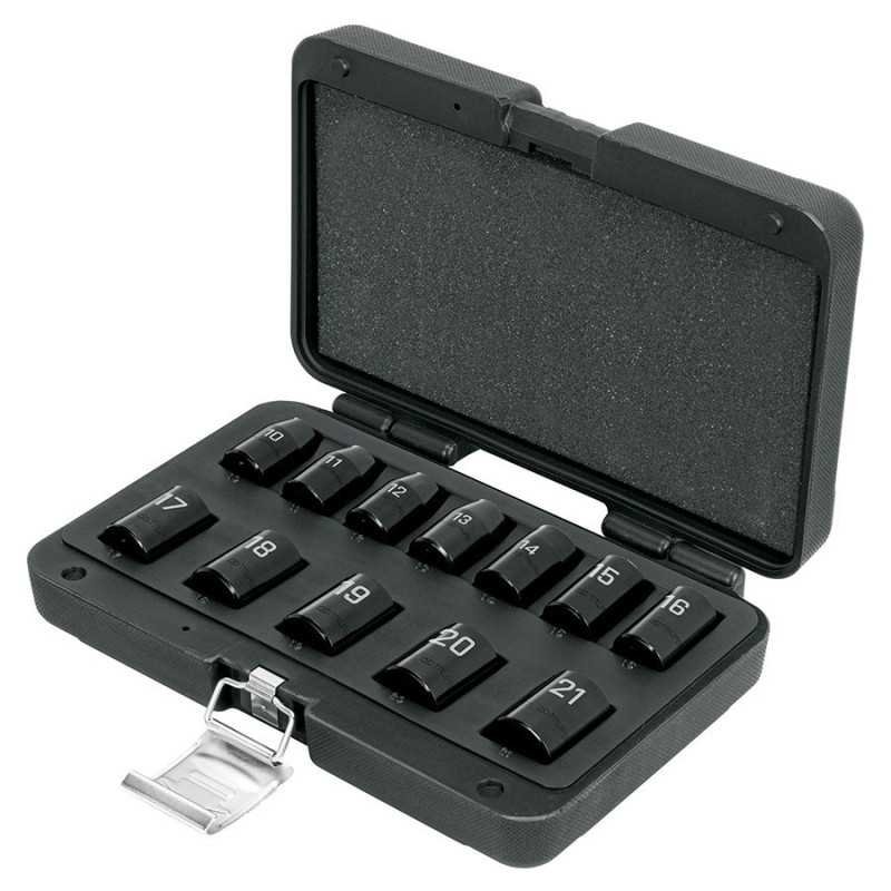 Juego De 12 Dados De Impacto Cuadro 1/2', 6 Puntas Mm