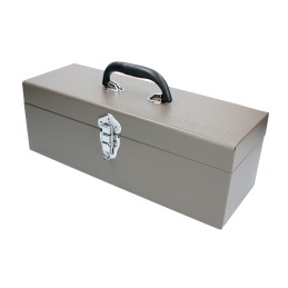 TB12G Caja portaherramientas metálica color gris 17" x 6" x 6" Surtek TB12G SURTEK