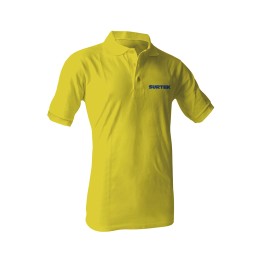 STKPOAX Playera tipo polo para caballero color amarillo talla EG Surtek STKPOAX SURTEK