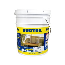 SP10499 Cubeta de pintura vinílica premium 19 Lt color negro Surtek SP10499 SURTEK