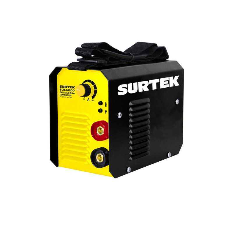 SOLI4100 Soldadora inverter para electrodos 110 V 100 A Surtek SOLI4100 SURTEK