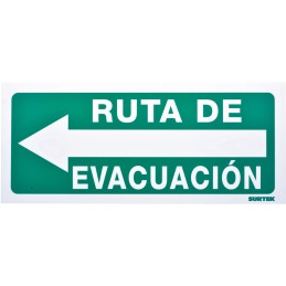 SES5 Señal "Ruta de evacuación" izquierda Surtek SES5 SURTEK