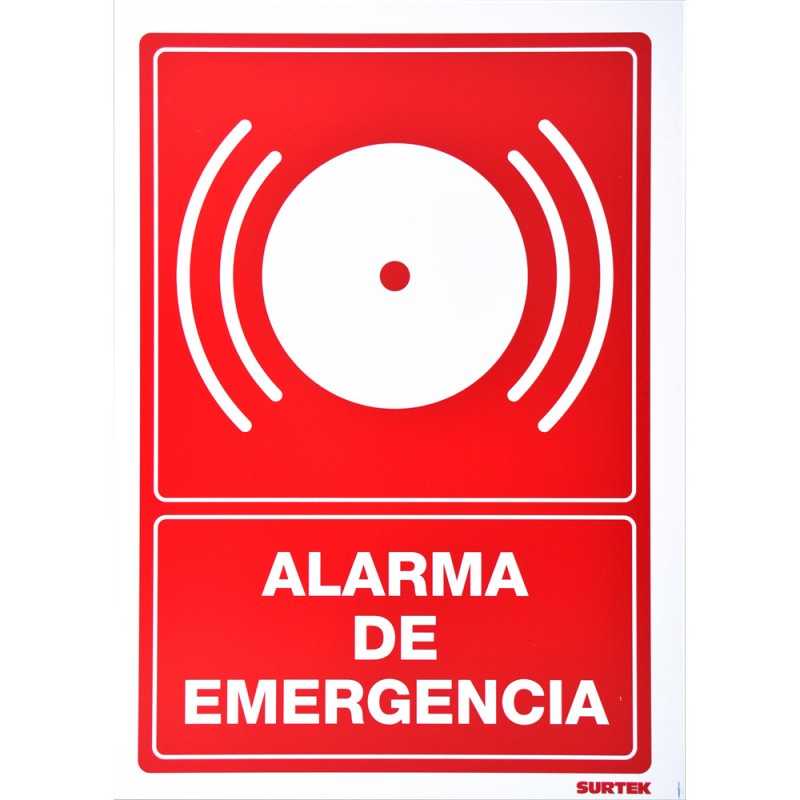 SES46 Señal "Alarma de emergencia" Surtek SES46 SURTEK