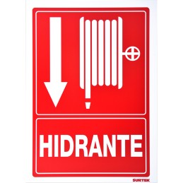 SES45 Señal "Hidrante" Surtek SES45 SURTEK