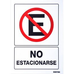 SES43 Señal "No estacionarse" Surtek SES43 SURTEK