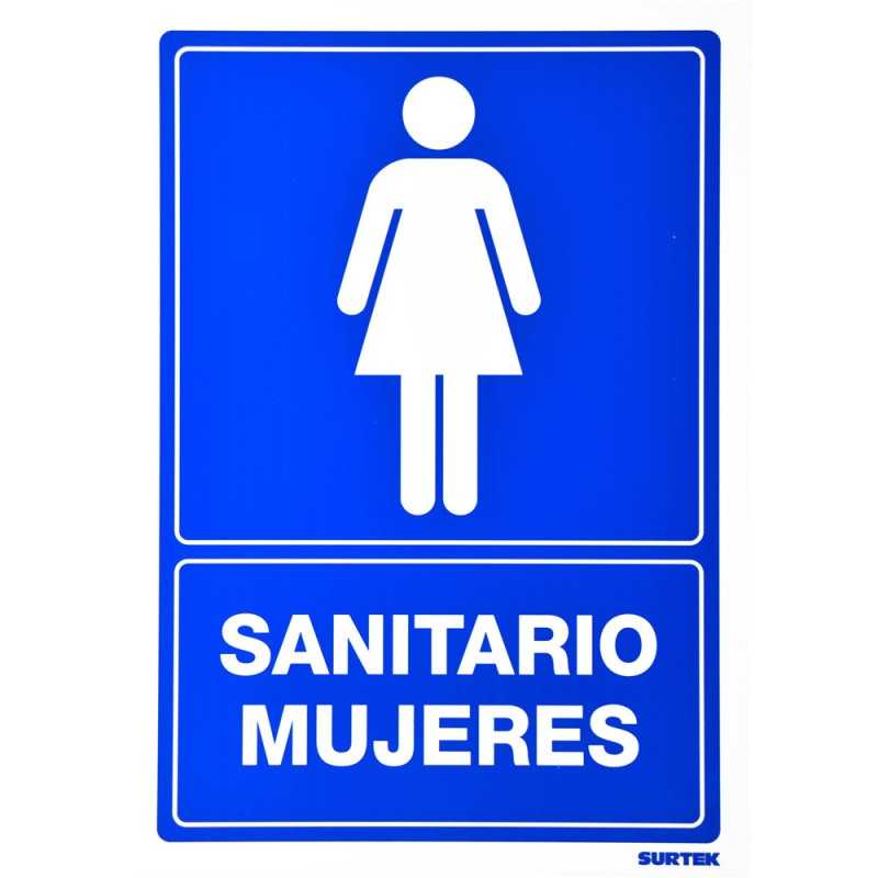 SES16 Señal "Sanitario mujeres" Surtek SES16 SURTEK