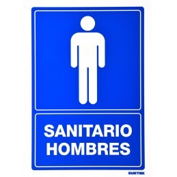 SES13 Señal "Sanitario hombres" Surtek SES13 SURTEK