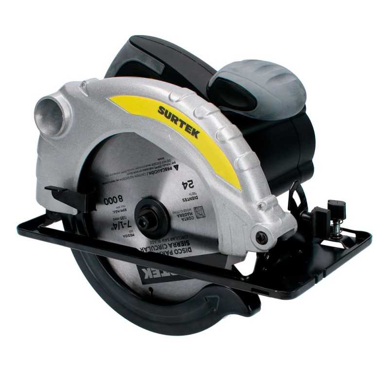 SC707B Sierra circular 7-1/4" 1500 W 120 V 0 - 4500 RPM Surtek SC707B SURTEK