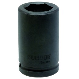 S7922HL Dado de impacto largo en pulgadas cuadro de 3/4" 6 puntas 1-3/8" Surtek S7922HL SURTEK