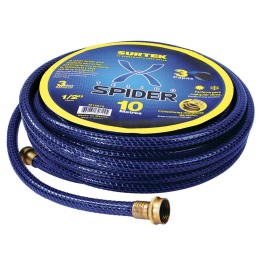 M34S25 Manguera para jardín tejido spider con conector metálico 3/4" 25 m Surtek M34S25 SURTEK