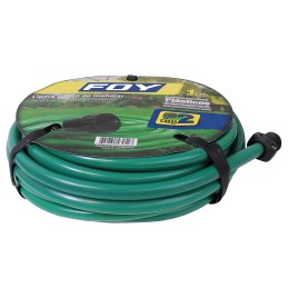 M12L15P Manguera para jardín lisa con conector plástico 1/2" 15 m Foy M12L15P FOY