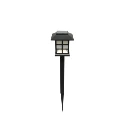 LUJS04 Luminario de LED estaca recargable solar tipo oriental Surtek LUJS04 SURTEK