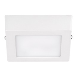 LLS6C Luminario de LED de sobreponer cuadrado 6 W luz fría Surtek LLS6C SURTEK