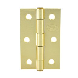 LBA40LB Bisagra alargada de acero latón brillante 4" x 2.87" Lock LBA40LB LOCK