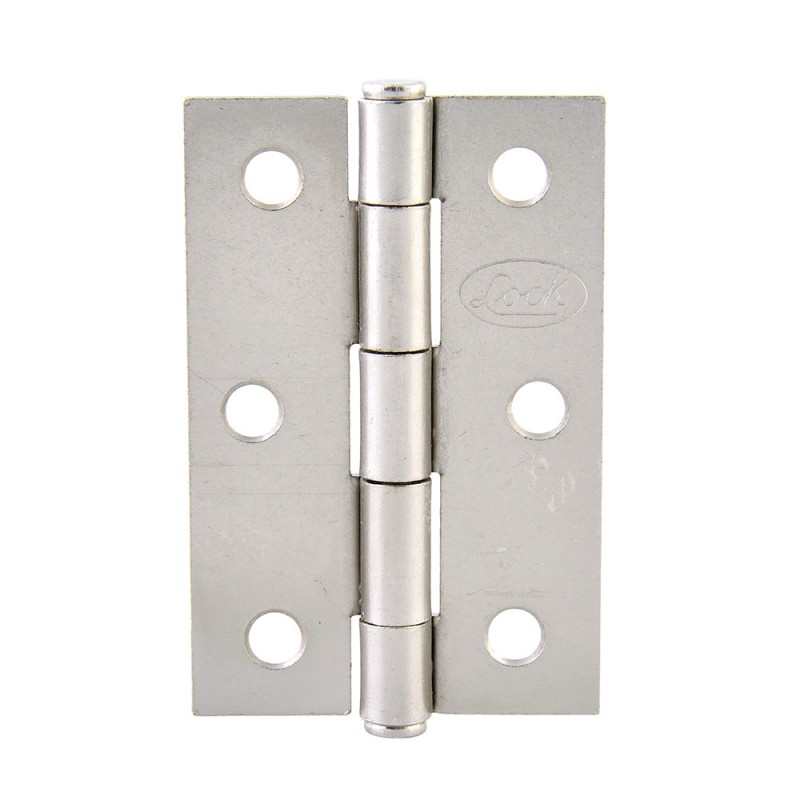 LBA30NI Bisagra alargada de acero níquel satinado 3" x 2.08" Lock LBA30NI LOCK