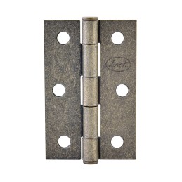 LBA15LA Bisagra alargada de acero latón antiguo 1" x 1.06" Lock LBA15LA LOCK