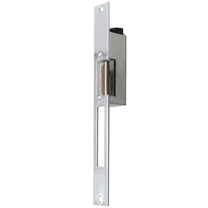 L77CS Contra eléctrica cromo satinado en caja Lock L77CS LOCK