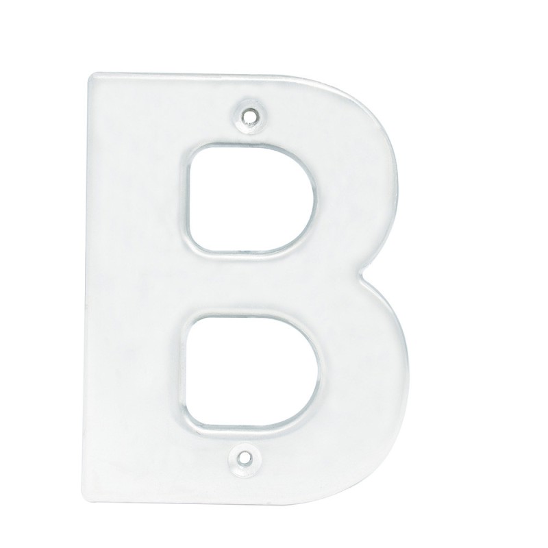 L70BC Letra B bold 4" cromo satinado Lock L70BC LOCK