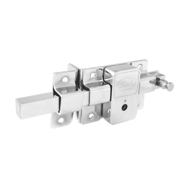 L590DCB Cerradura de barra libre función derecha cromo brillante llave tetra en caja Lock L590DCB LOCK