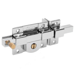 L570ICB Cerradura de barra libre función izquierda cromo brillante llave estándar en caja Lock L570ICB LOCK