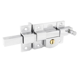 L560ICBB Cerradura de barra fija función izquierda cromo brillante llave estándar blíster Lock L560ICBB LOCK