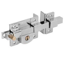 L560ICB Cerradura de barra fija función izquierda cromo brillante llave estándar en caja Lock L560ICB LOCK