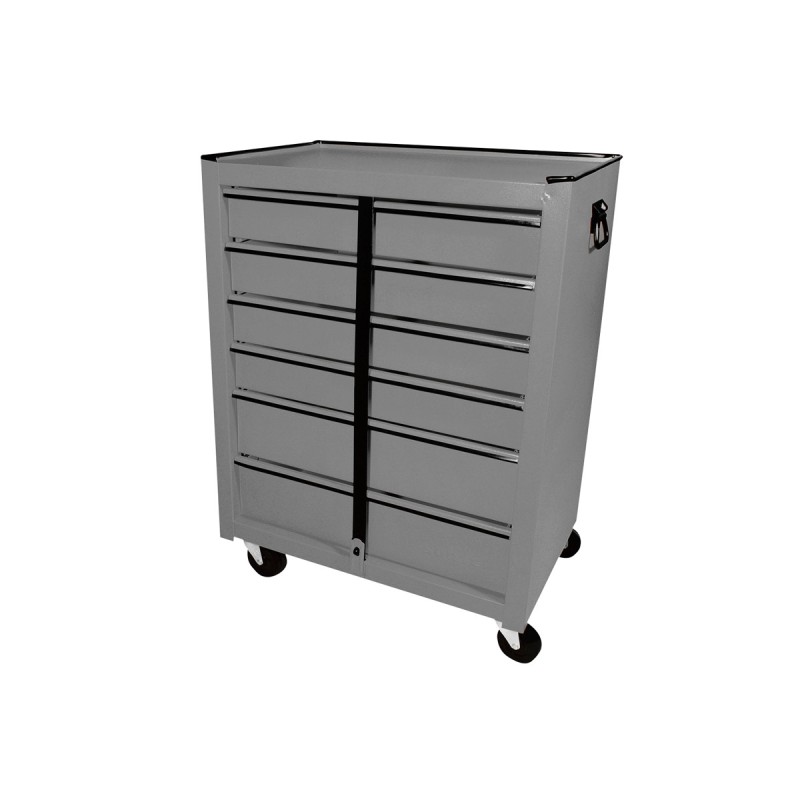 GM6G Gabinete móvil color gris 6 gavetas 25" Surtek GM6G SURTEK