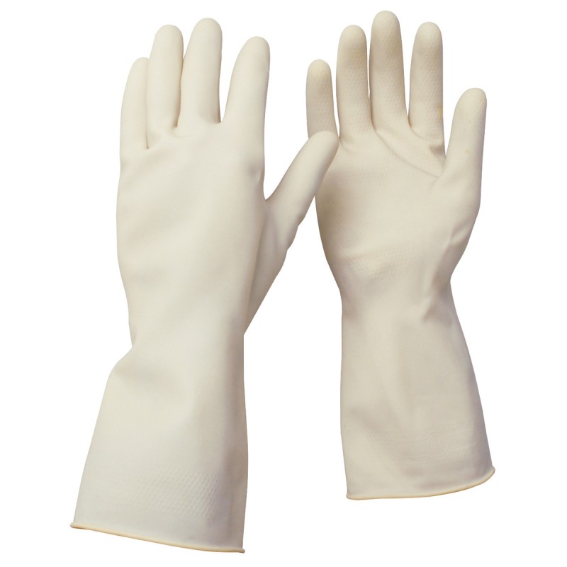 GLM Guantes de látex para limpieza M Surtek GLM SURTEK