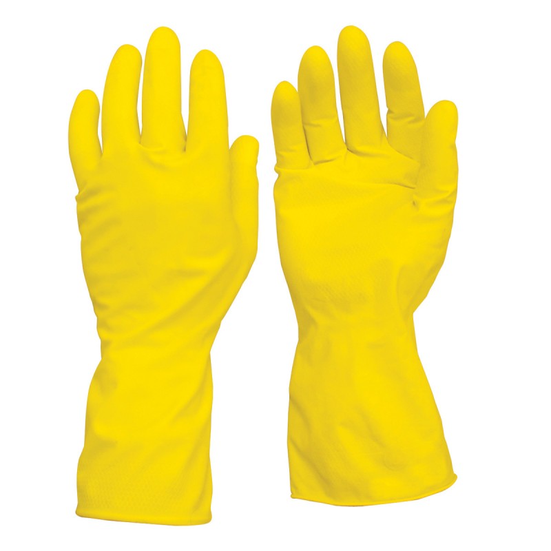 GLFM Guantes de látex con forro interno de algodón M Surtek GLFM SURTEK