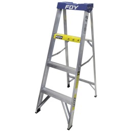 ETF3 Escalera de tijera tipo III de aluminio y tapa plástica con 3 peldaños Foy ETF3 FOY