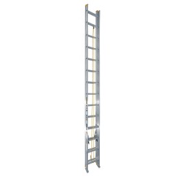 EE28 Escalera de extensión tipo III de aluminio con 28 peldaños Surtek EE28 SURTEK