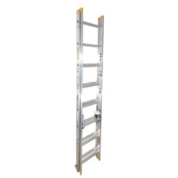 EE16 Escalera de extensión tipo III de aluminio con 16 peldaños Surtek EE16 SURTEK