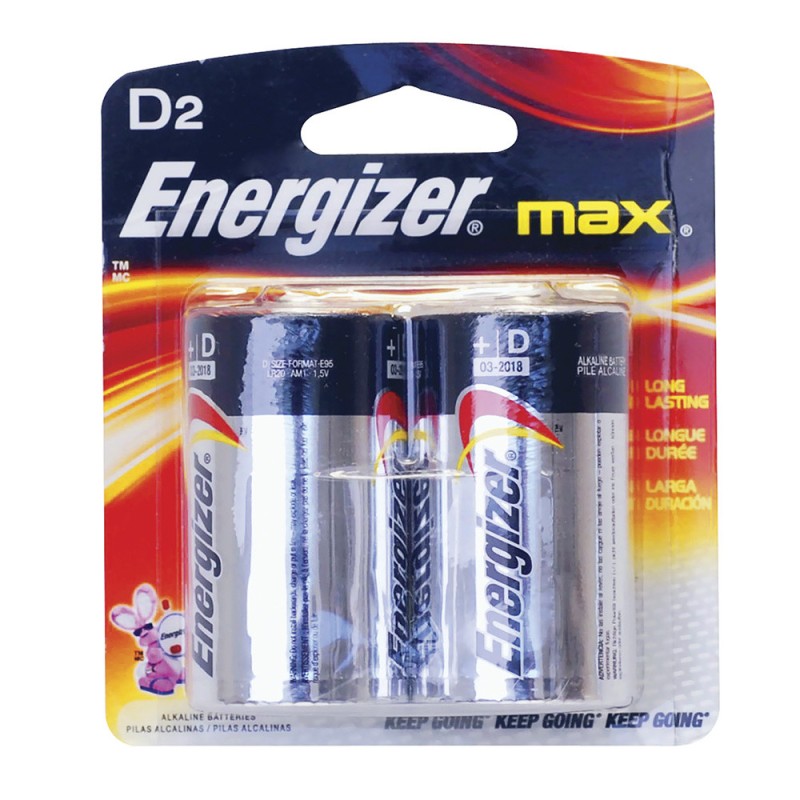 E95BP-2 Pila alcalina Energizer® "D" 2 piezas Surtek E95BP-2 SURTEK